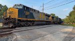 CSX 1850 leads B157.